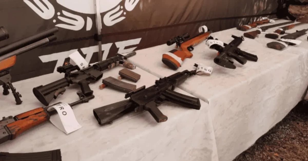 Desmantelan búnker narco en Santa Fe: secuestraron un arsenal y detuvieron a tres personas