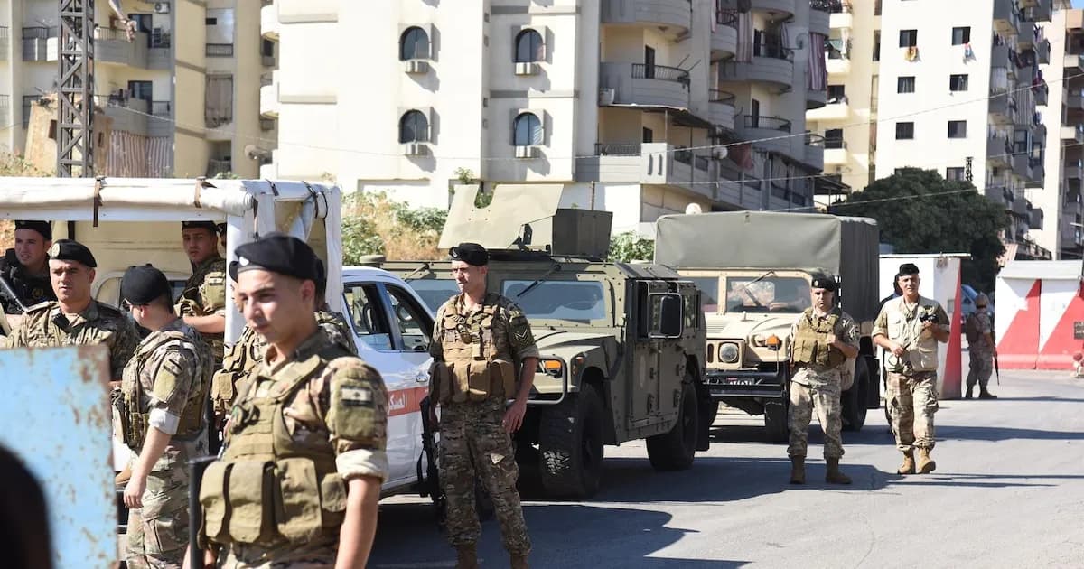 Ataque israelí en Líbano deja al menos dos muertos en campo de refugiados palestinos