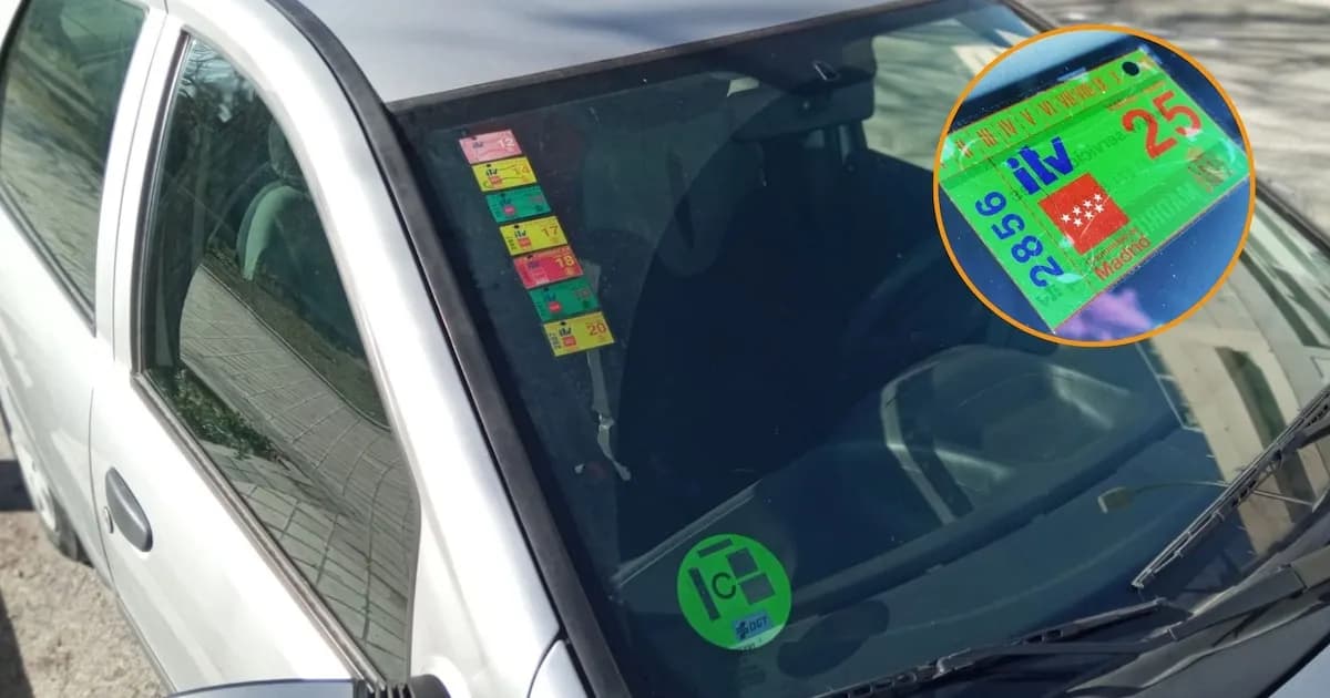 Falsificar la pegatina de la ITV puede acarrear multas de hasta 720 euros en España