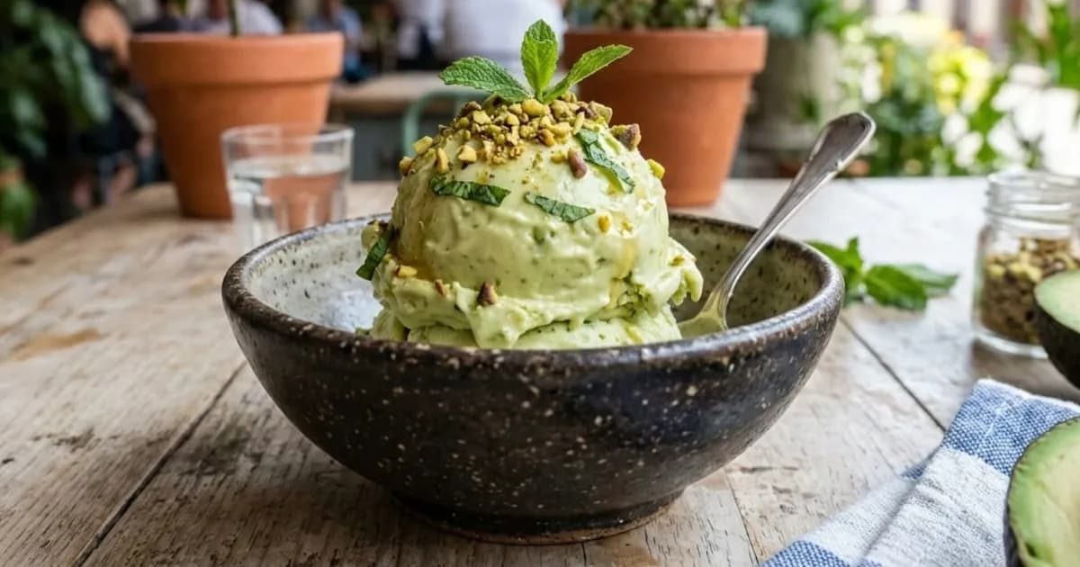Nieve de aguacate: un postre fresco y delicioso para el calor