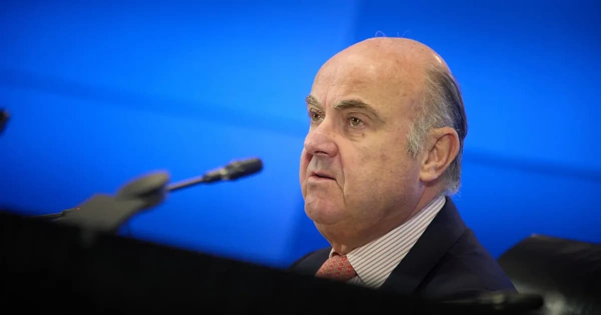 Guindos del BCE advierte sobre la creciente competencia de China para Europa