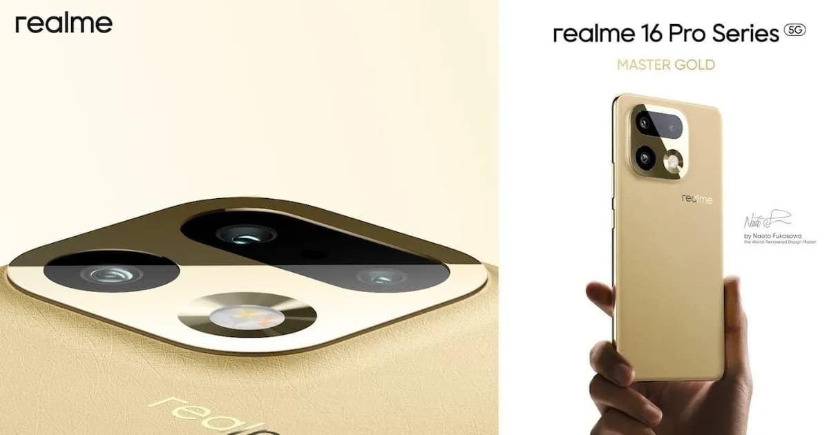 realme lanza la serie 16 Pro con batería de 7.000mAh y diseño exclusivo
