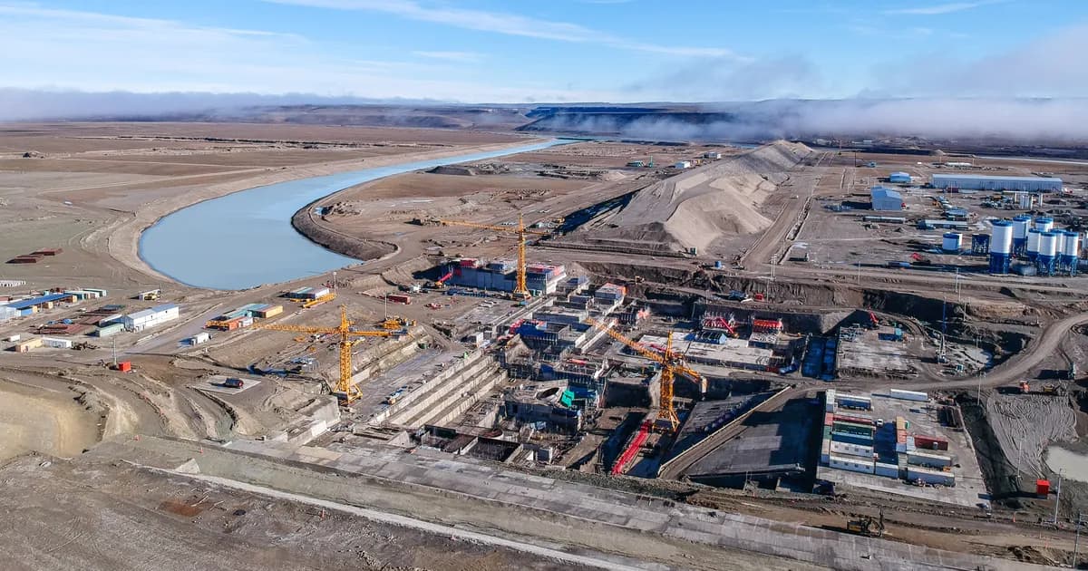 Se reanudan las obras en las represas de Santa Cruz tras la firma de la Adenda 12