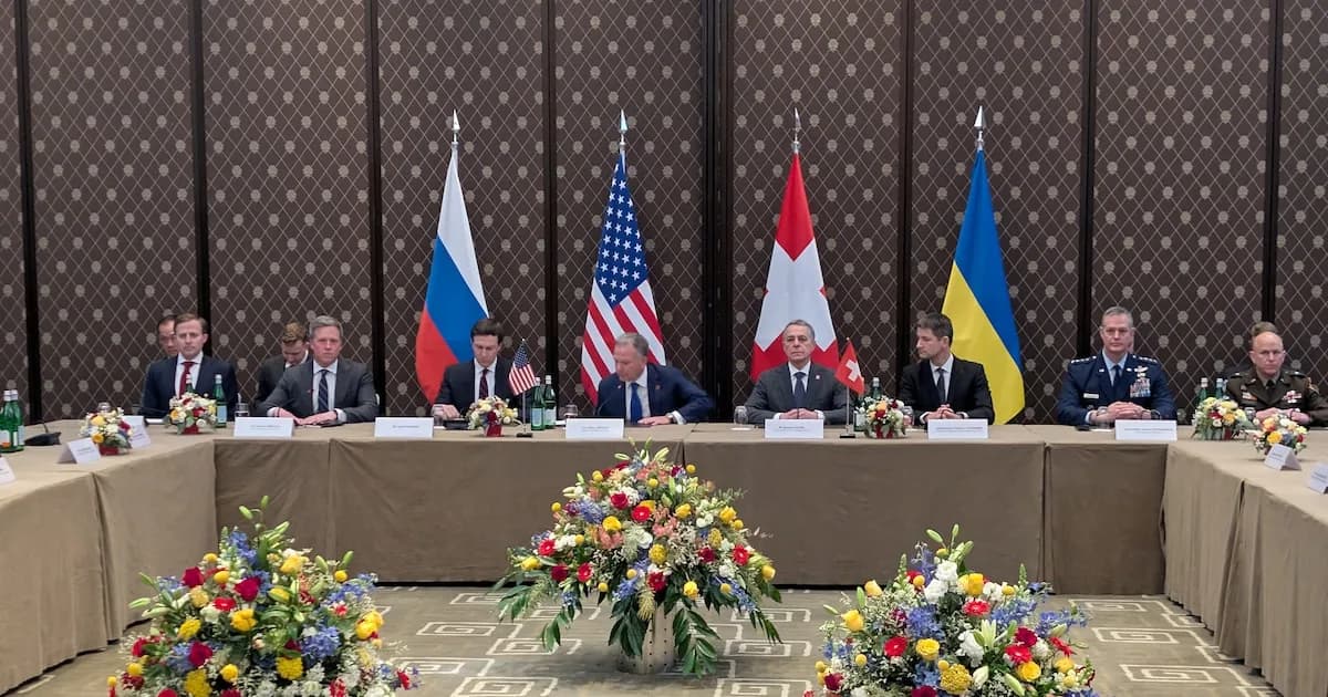 Noticias: Ucrania, Rusia y Estados Unidos continúan las negociaciones en Ginebra por segundo día consecutivo con el objetivo de frenar la guerra