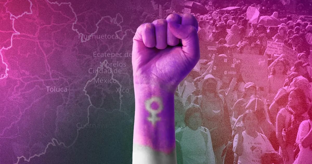 Contingentes en el Edomex para la marcha del 8M: Un llamado a la acción