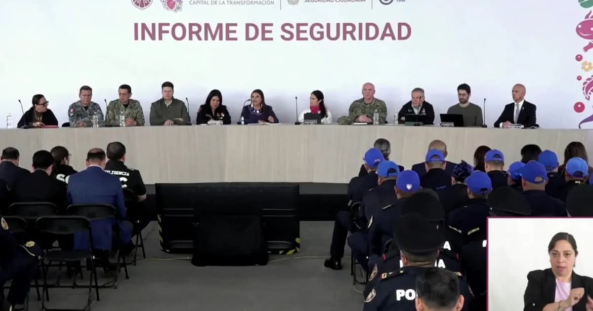 CDMX reporta baja en homicidios y delitos violentos antes del Mundial