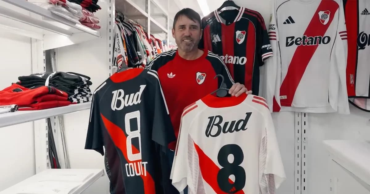 Coudet inicia su camino en River Plate con un emotivo primer día como DT