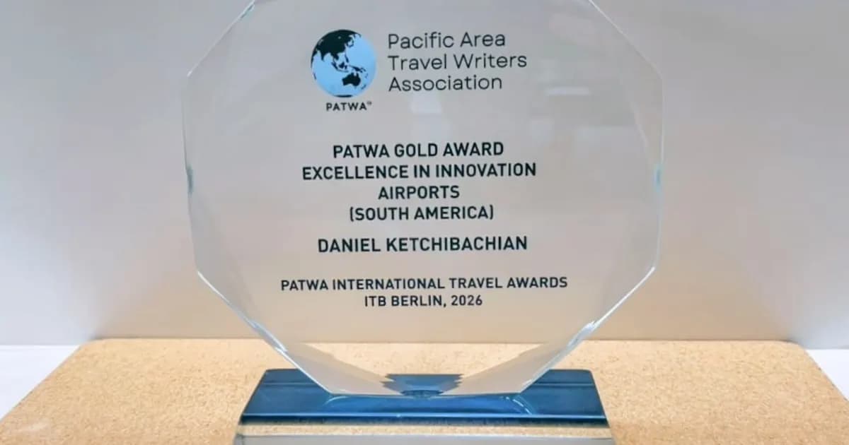 Aeropuertos Argentina recibe el premio a la Mejor Gestión Aeroportuaria de Sudamérica