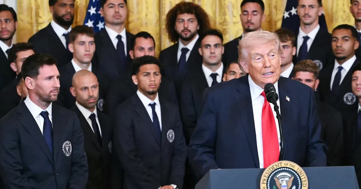 Messi en la Casa Blanca: homenaje a Inter Miami tras su título en la MLS
