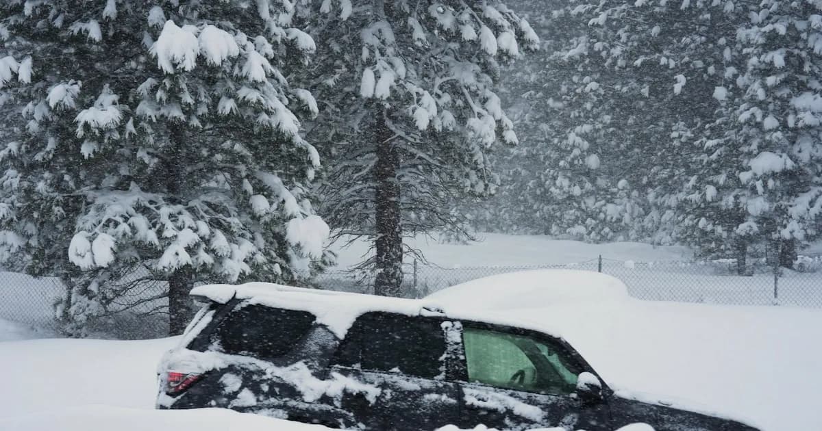 Luego de una avalancha en las montañas del norte de California, diez esquiadores desaparecidos