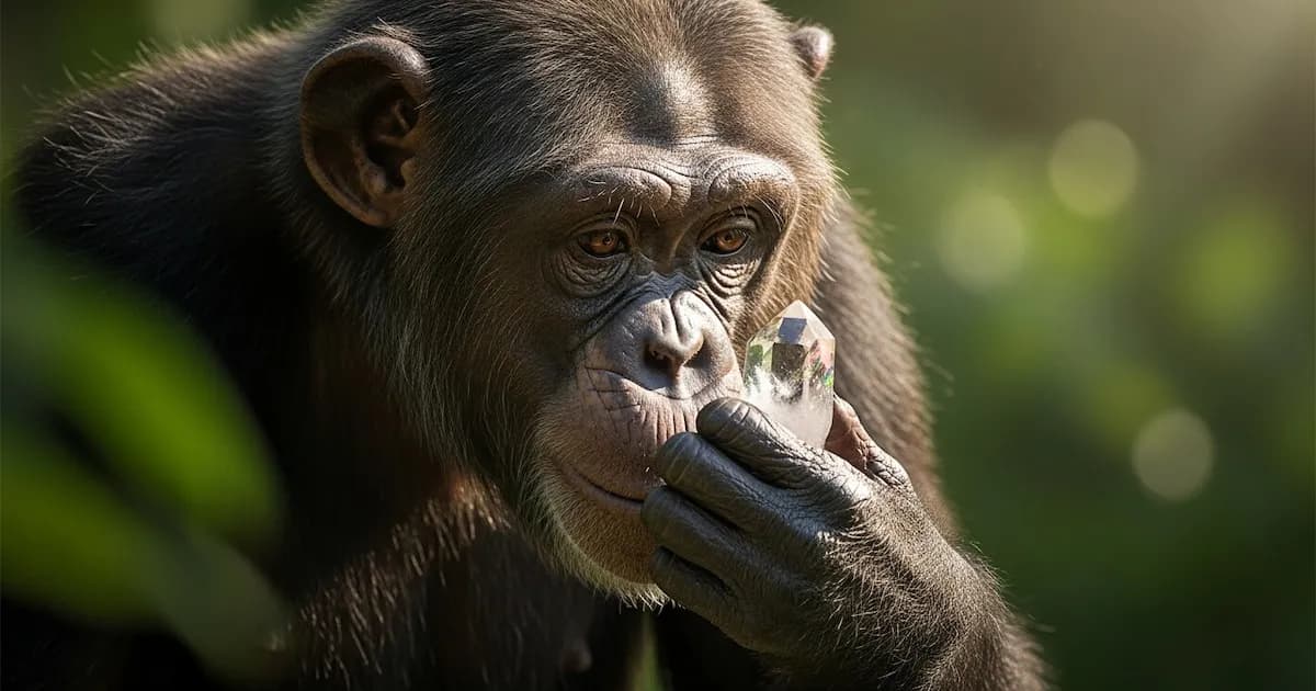 El Enigma de los Cristales en la Prehistoria y su Atracción en Primates