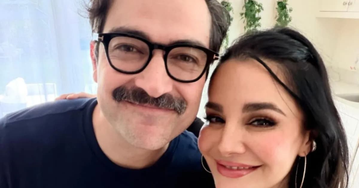 Martha Higareda y Poncho Herrera se reencuentran tras 20 años de 'Amarte Duele'