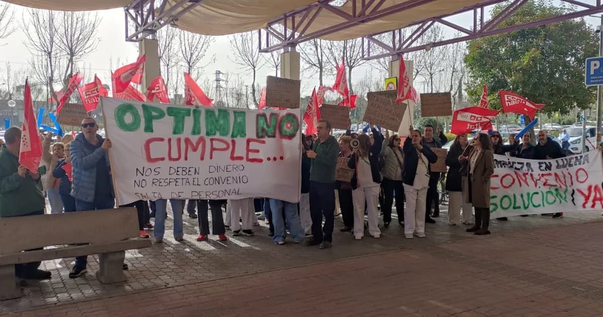 Trabajadores de limpieza del Hospital de Getafe denuncian impagos y falta de personal