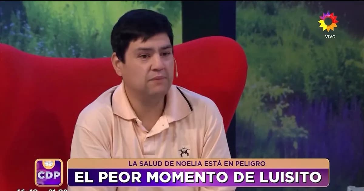 Luisito Zerda, de Cuestión de peso, enfrenta la grave enfermedad de su esposa Noelia
