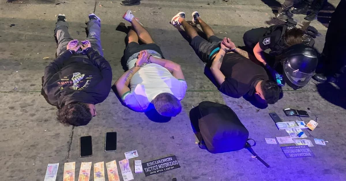 Detenidos tras persecución en La Plata por robo de auto