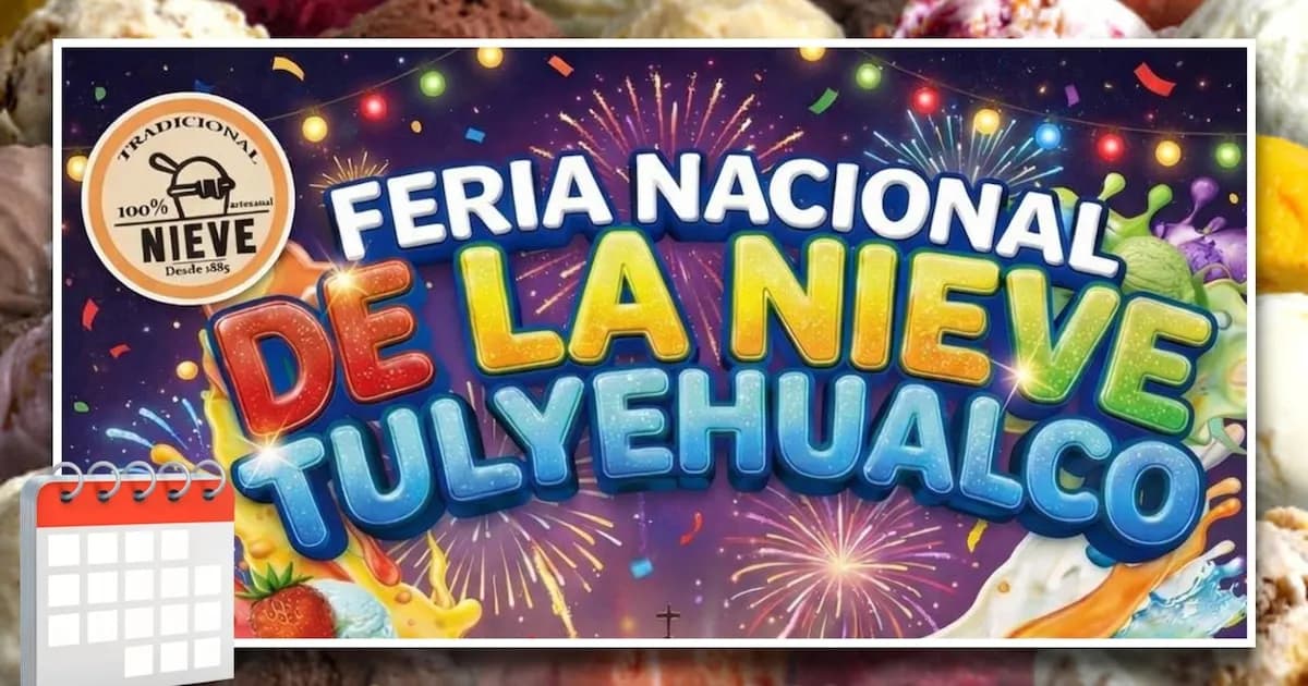 Se acercan las fechas de la Feria Nacional de la Nieve en Xochimilco