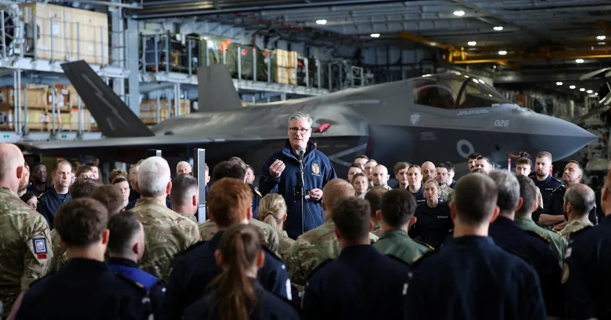 Reino Unido refuerza su presencia militar en Oriente Medio ante crecientes tensiones