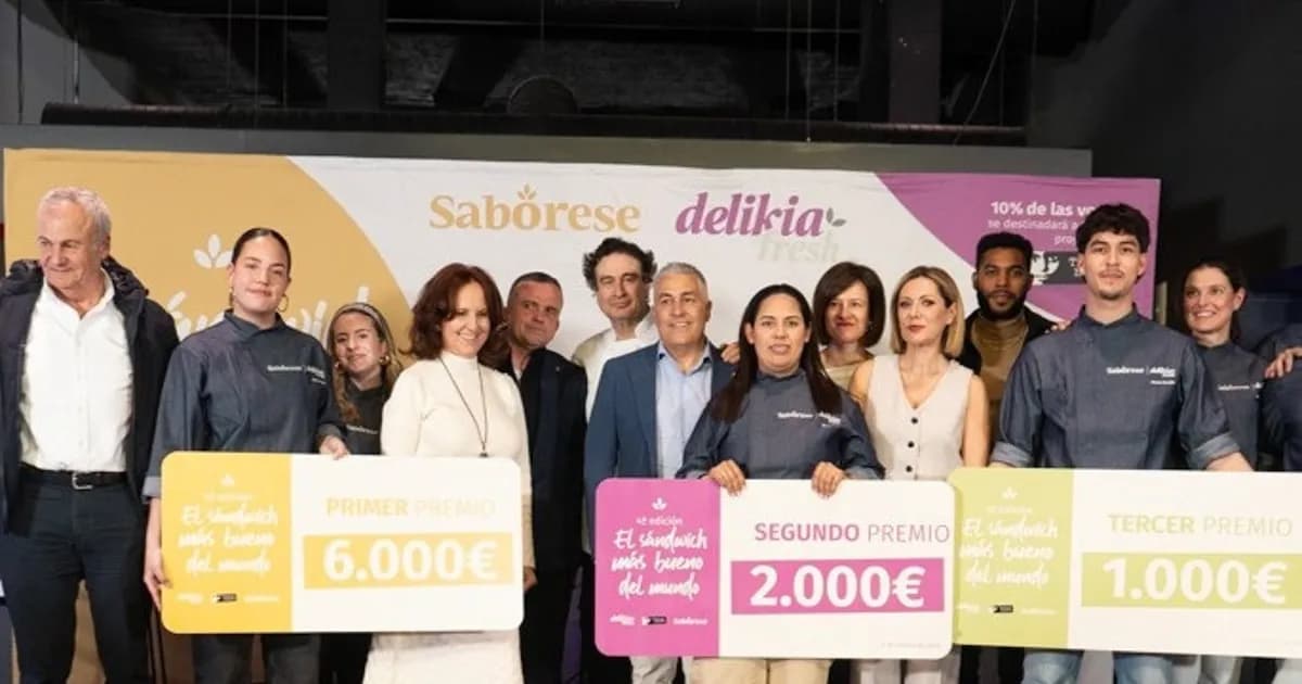 Estudiante española crea el sándwich más delicioso y conquista a un jurado Michelin