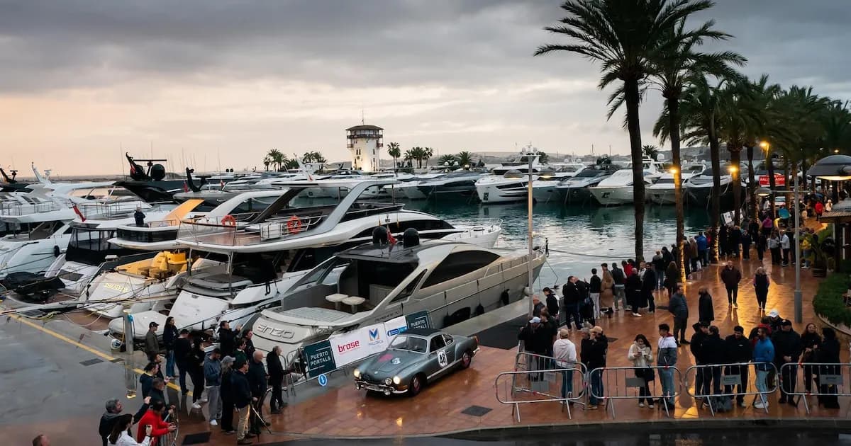 El Rally Clásico Isla de Mallorca da inicio con 106 equipos de 14 países