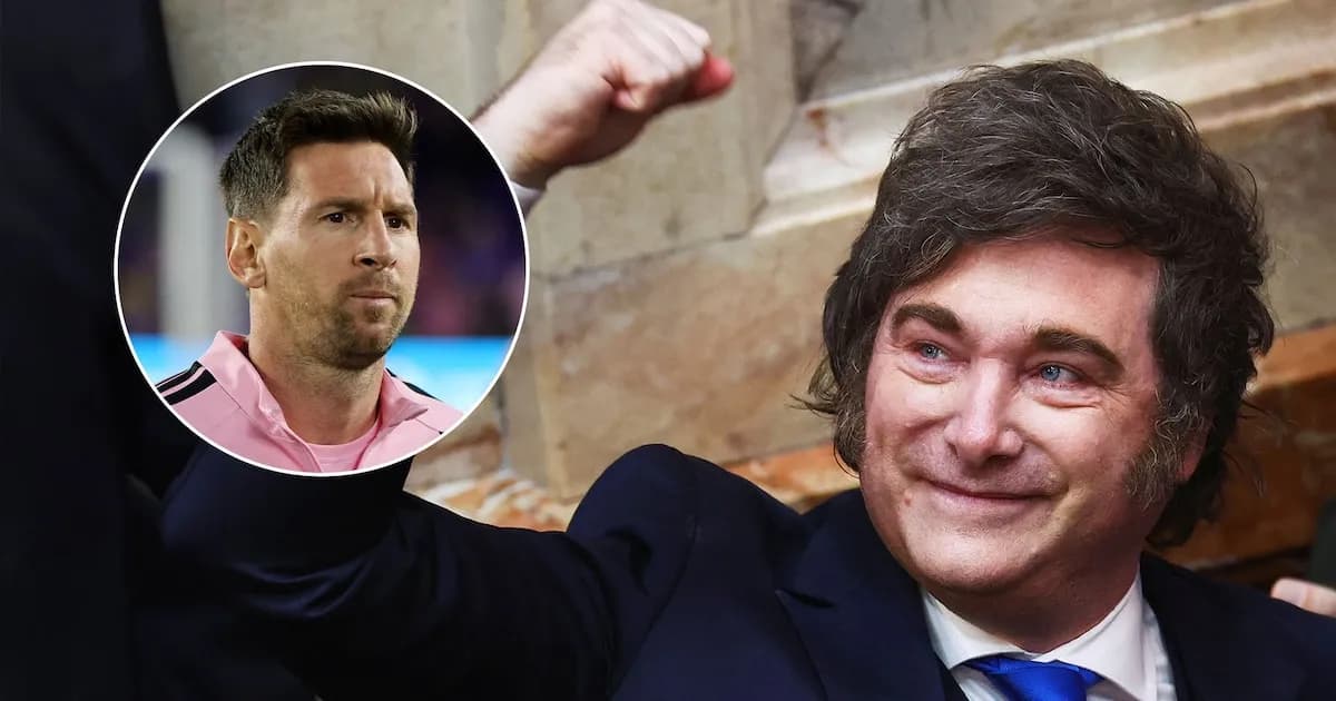 Milei recuerda su defensa de Messi en 2018 ante críticas en redes sociales