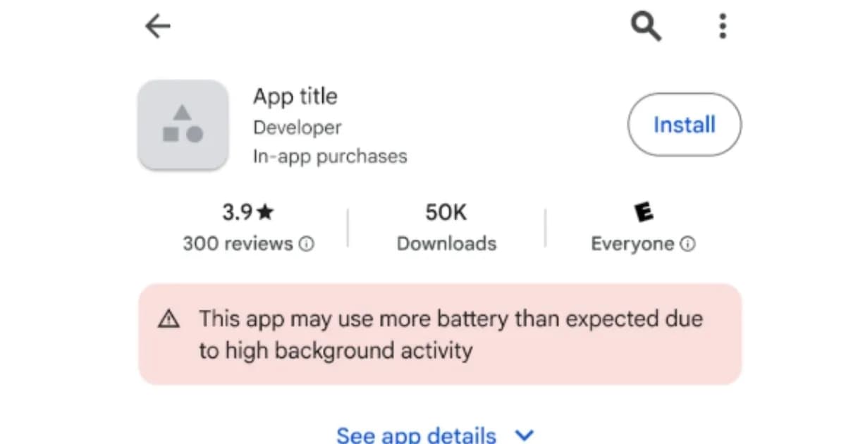 Google penaliza apps por alto consumo de batería en segundo plano
