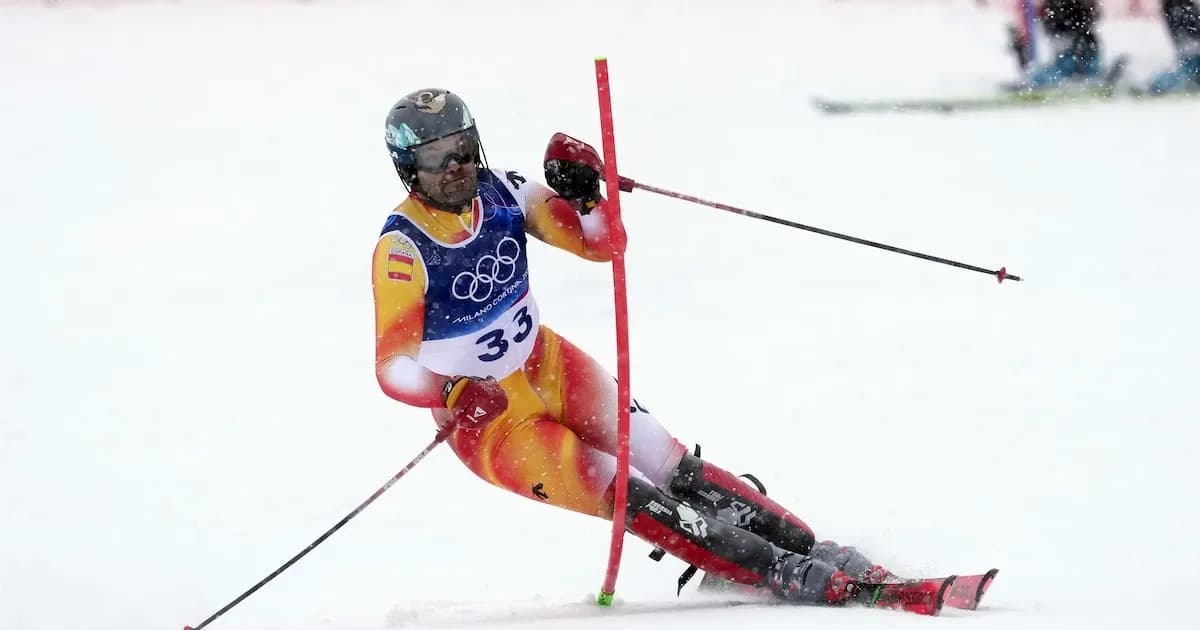 Documento: AMP. Salarich firma el 19º lugar en un demoledor eslalon olímpico que corona al suizo Meillard