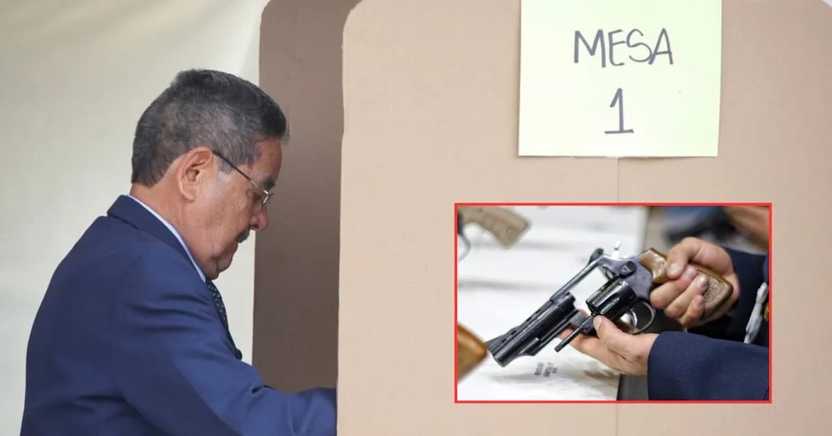 Restricción de porte de armas en Bogotá y Cundinamarca por elecciones legislativas