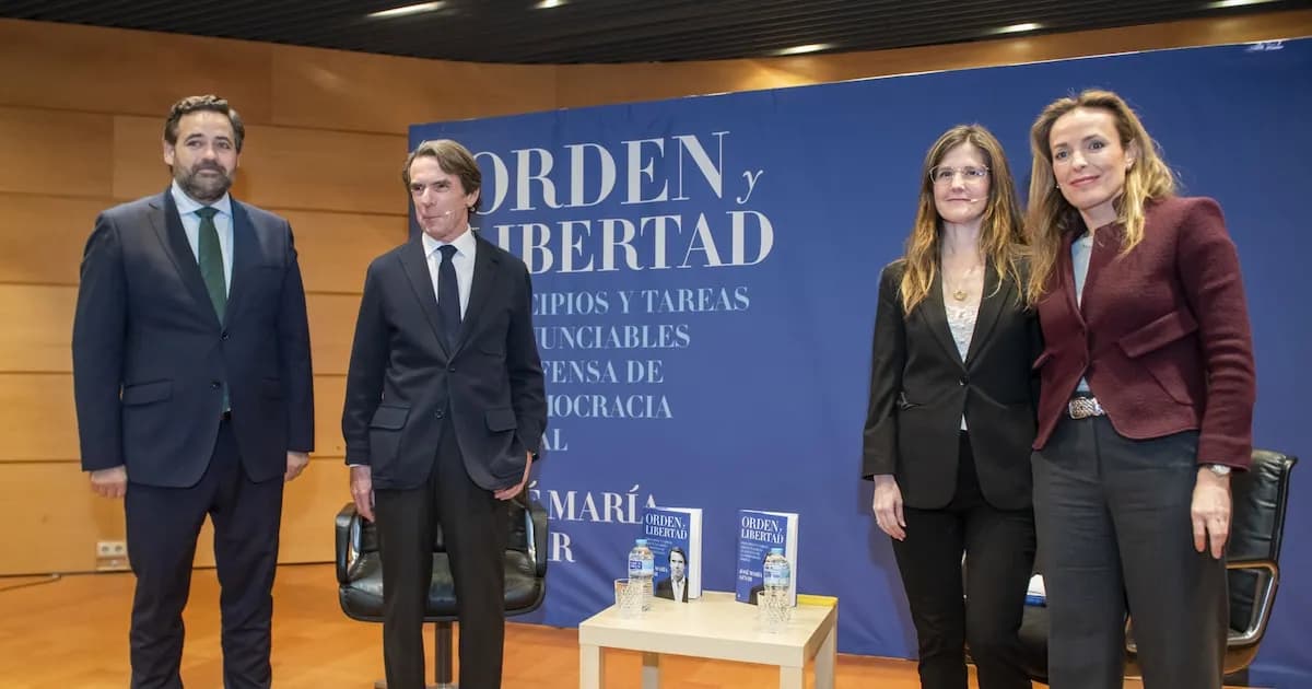 Aznar advierte sobre la necesidad de apoyar a aliados en medio de la crisis con Irán