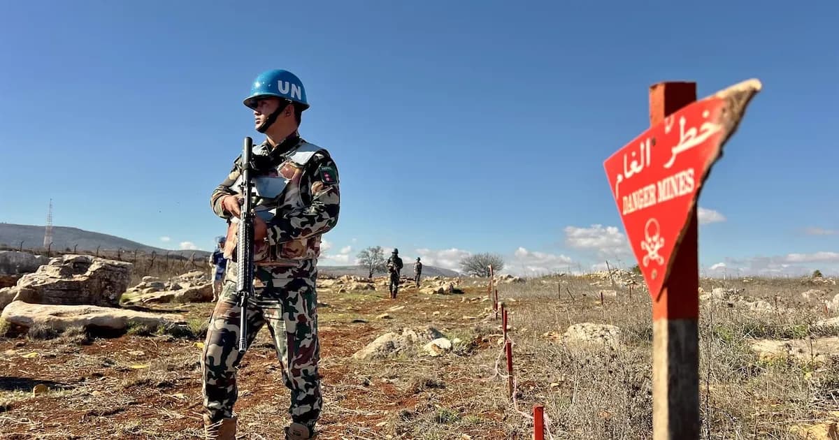 Dos cascos azules de Ghana resultan heridos en Líbano tras ataques con misiles
