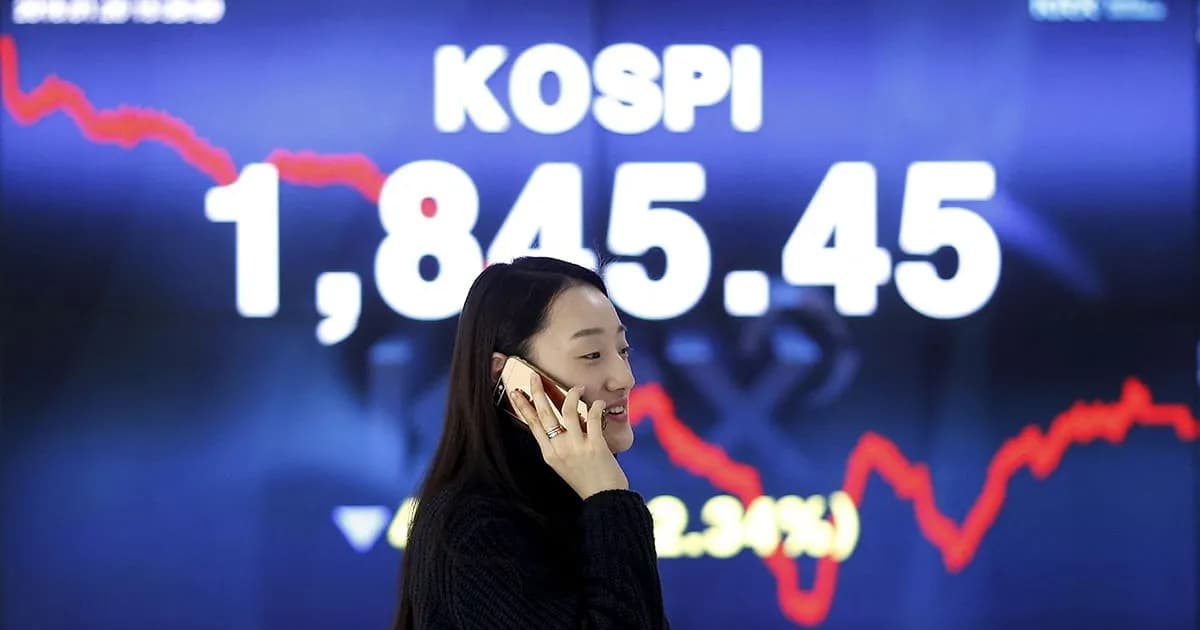 Fondos globales ya sacaron u$s11.000 millones en acciones asiáticas durante la última semana por la guerra en Medio Oriente