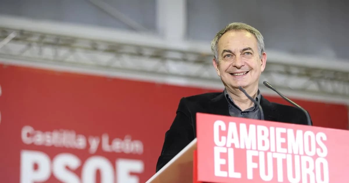 Zapatero destaca las virtudes de Martínez como futuro presidente de Castilla y León