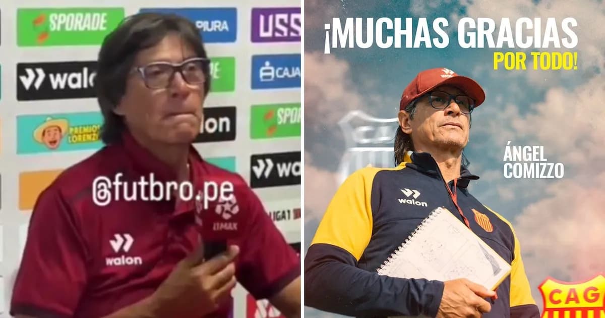 Ángel Comizzo se despide de Atlético Grau con emoción tras triunfo ante FC Cajamarca