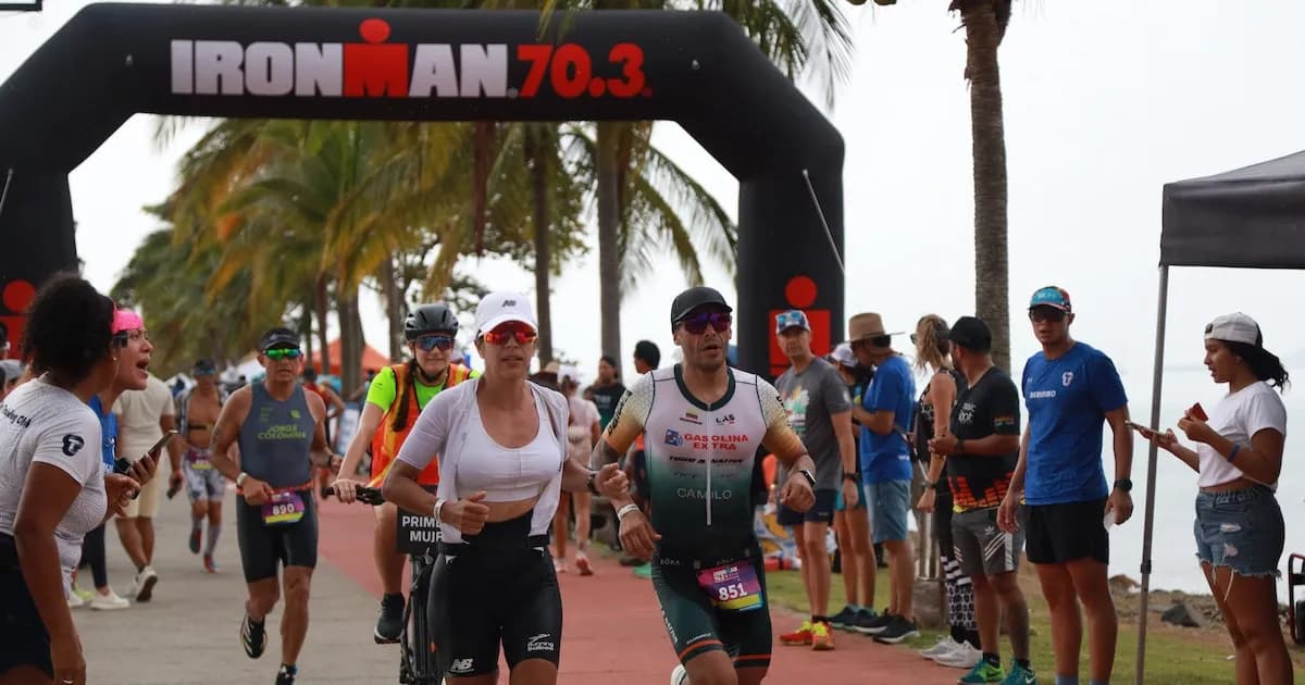 Más de 1,500 atletas se preparan para el Ironman 70.3 Panamá 2026