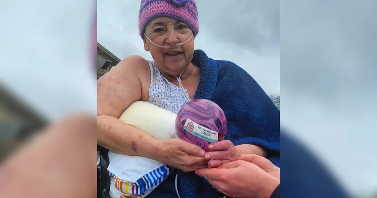 Una mujer de 68 años con cáncer descubre un tesoro en la playa de Oregón