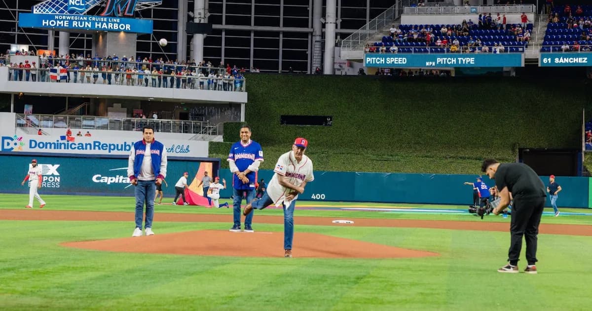 Abinader lanza el Clásico Mundial de Béisbol en Miami con un mensaje de unidad y deporte