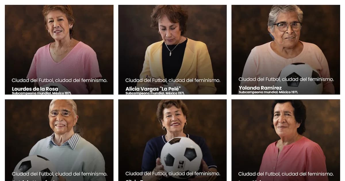 Homenaje a las pioneras del fútbol femenino en México: 50 años de una hazaña histórica