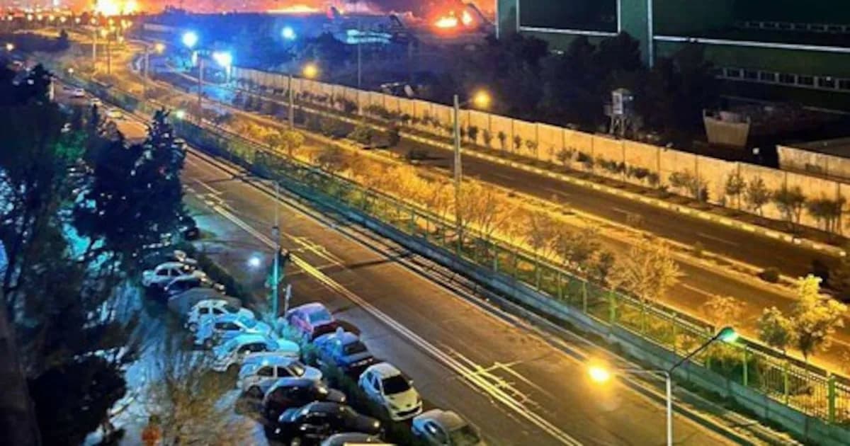 Intensifican ataques de Israel a Teherán en el octavo día de conflicto con Irán