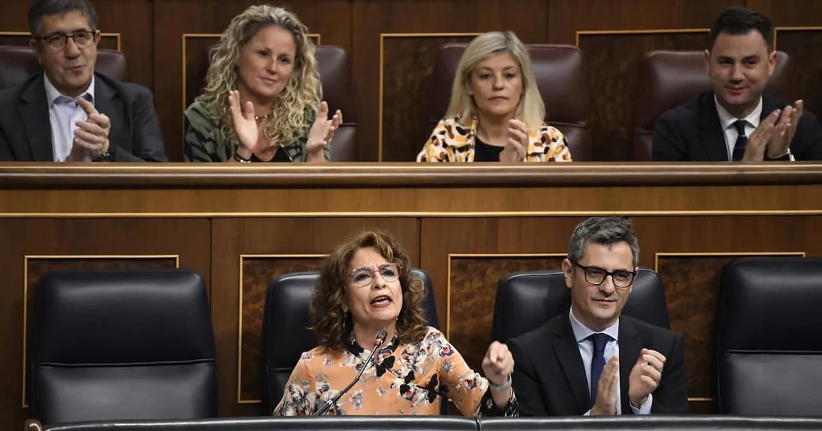 Escena politica: Montero, Bolaños y Puente protagonizan el control del Congreso ante la ausencia de Sánchez y siete ministros
