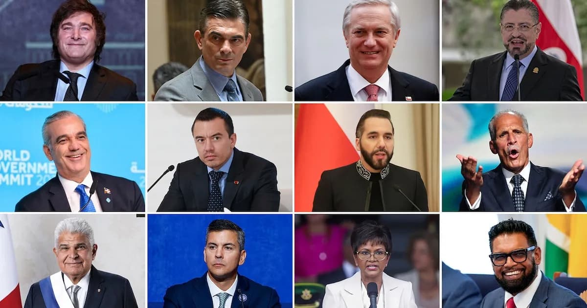 Líderes de América Latina se reúnen en la cumbre 'Escudo de las Américas' en EE. UU.