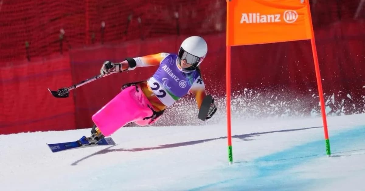 Audrey Pascual logra la medalla de plata en descenso en los Juegos Paralímpicos de Invierno
