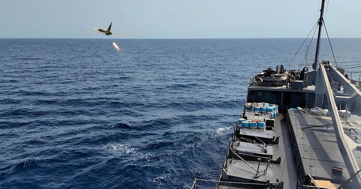 India recibe un buque de guerra iraní en medio de tensiones regionales