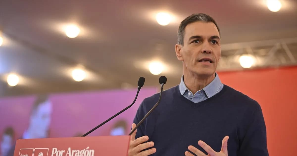 Sánchez critica a Feijóo y Abascal por su apoyo a la guerra en Irán