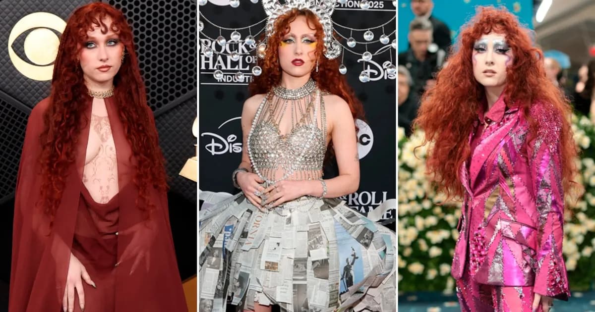Chappell Roan y su audaz estilo en las alfombras rojas: un repaso de sus looks destacados