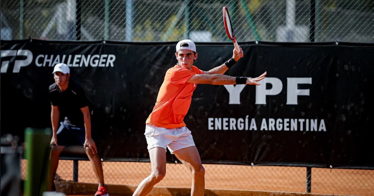 Tenistas argentinos brillan en los cuartos de final del AAT Challenger de Tigre