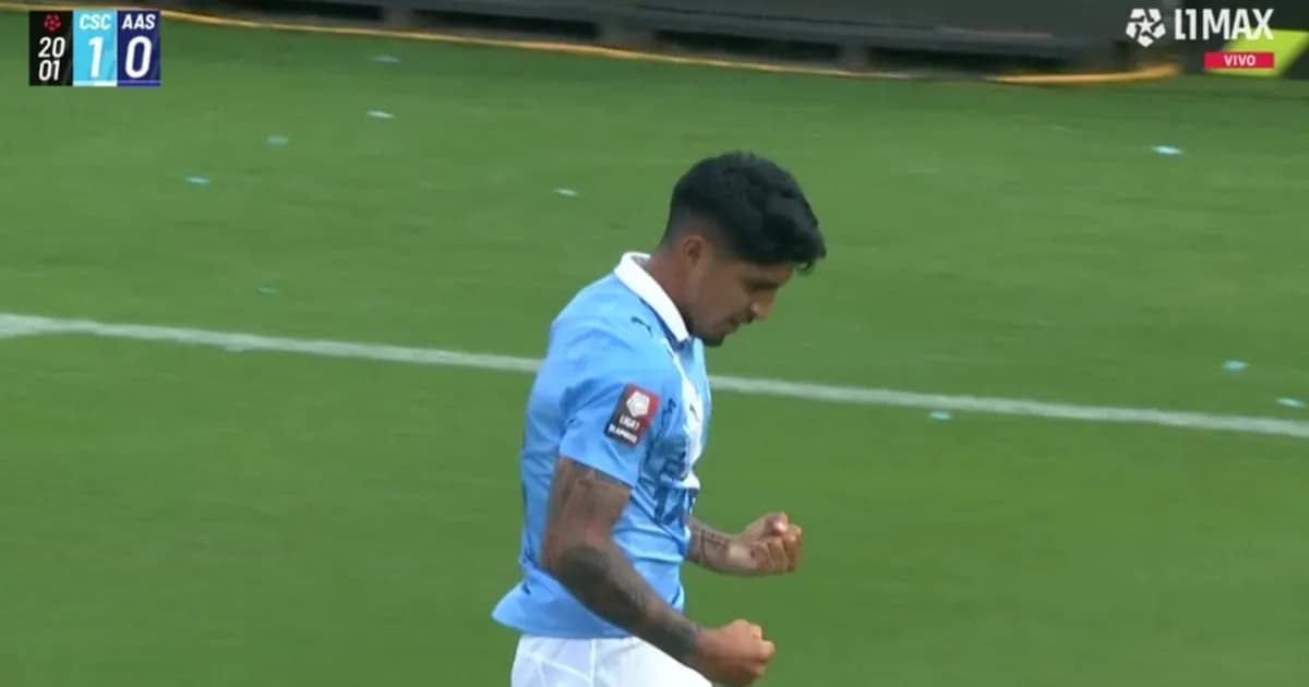 Luis Iberico anota un impresionante gol de cabeza en la Liga 1 2026