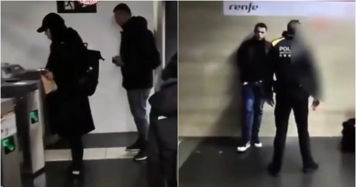 Capturan a dos carteristas colombianos tras intento de robo en el metro de Barcelona