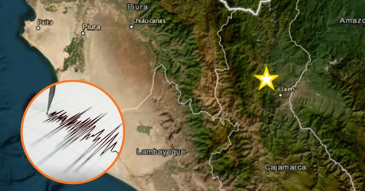 Cajamarca experimenta dos sismos en pocas horas y mantiene alerta ante nuevos movimientos