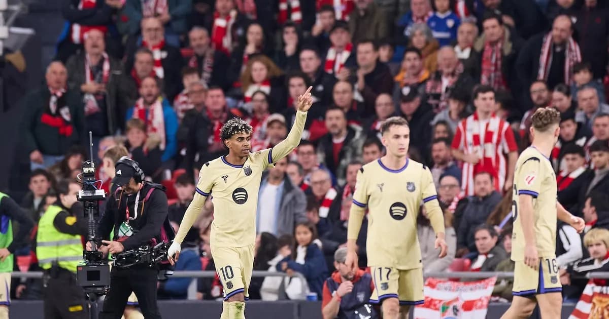 FC Barcelona se impone al Athletic Club en un partido ajustado