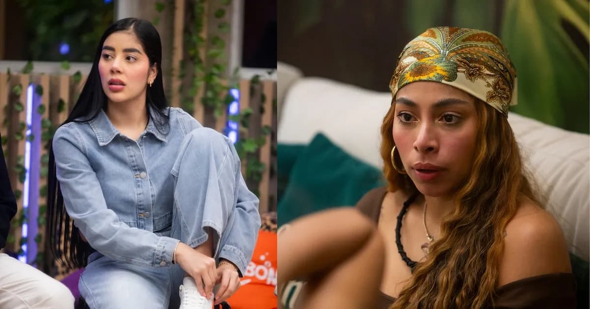Conflicto entre Mariana Zapata y Karola en 'La casa de los famosos Colombia' por Eidevin López