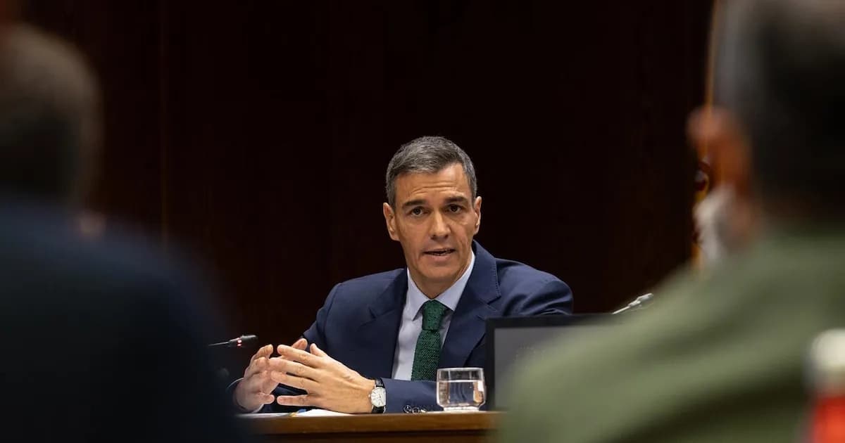 Sánchez lleva dos años sin asistir a sesiones de control del Senado